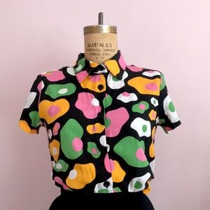 Nooworks Egg Button Up Top